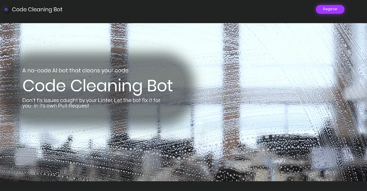 Codecleaningbot