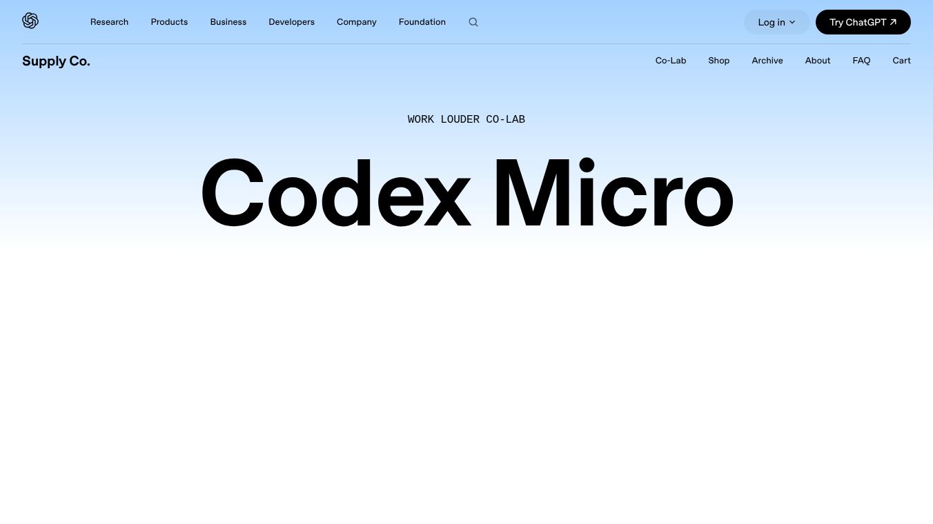 Codex Micro