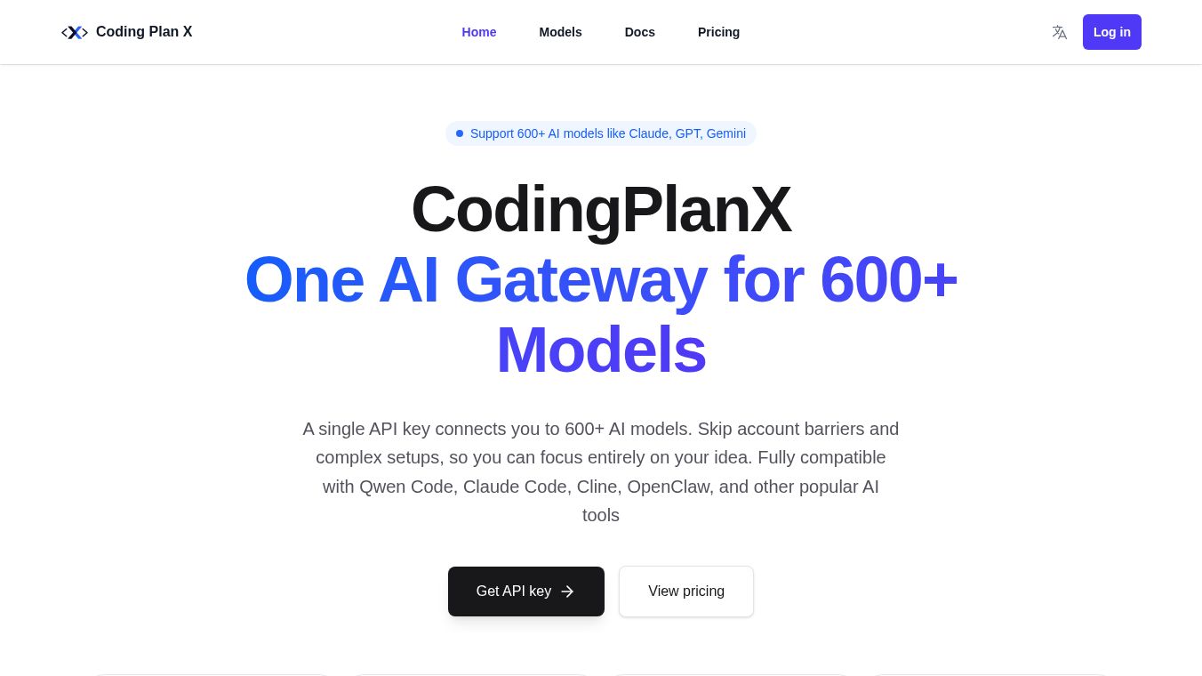 CodingPlanX AI