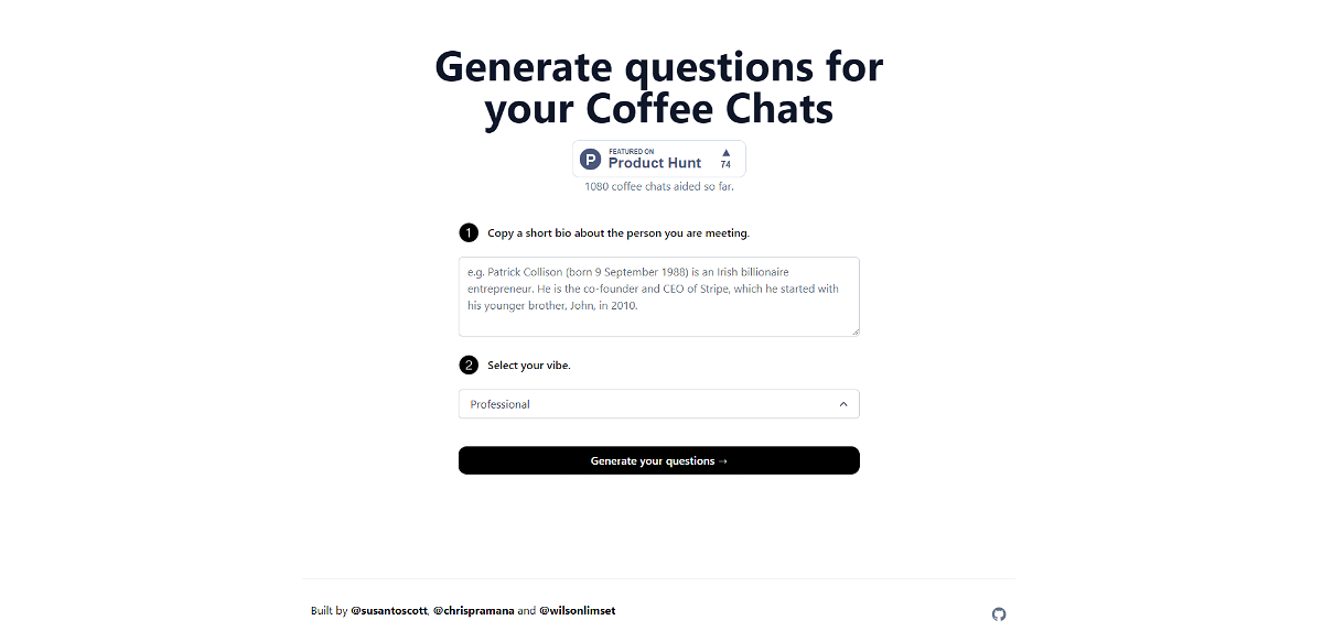 CoffeeChat AI