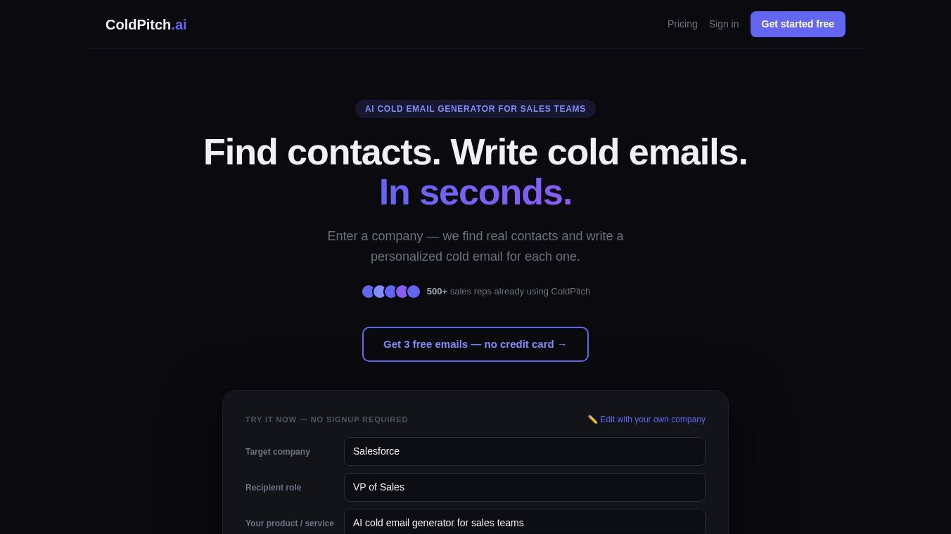 ColdPitch.ai