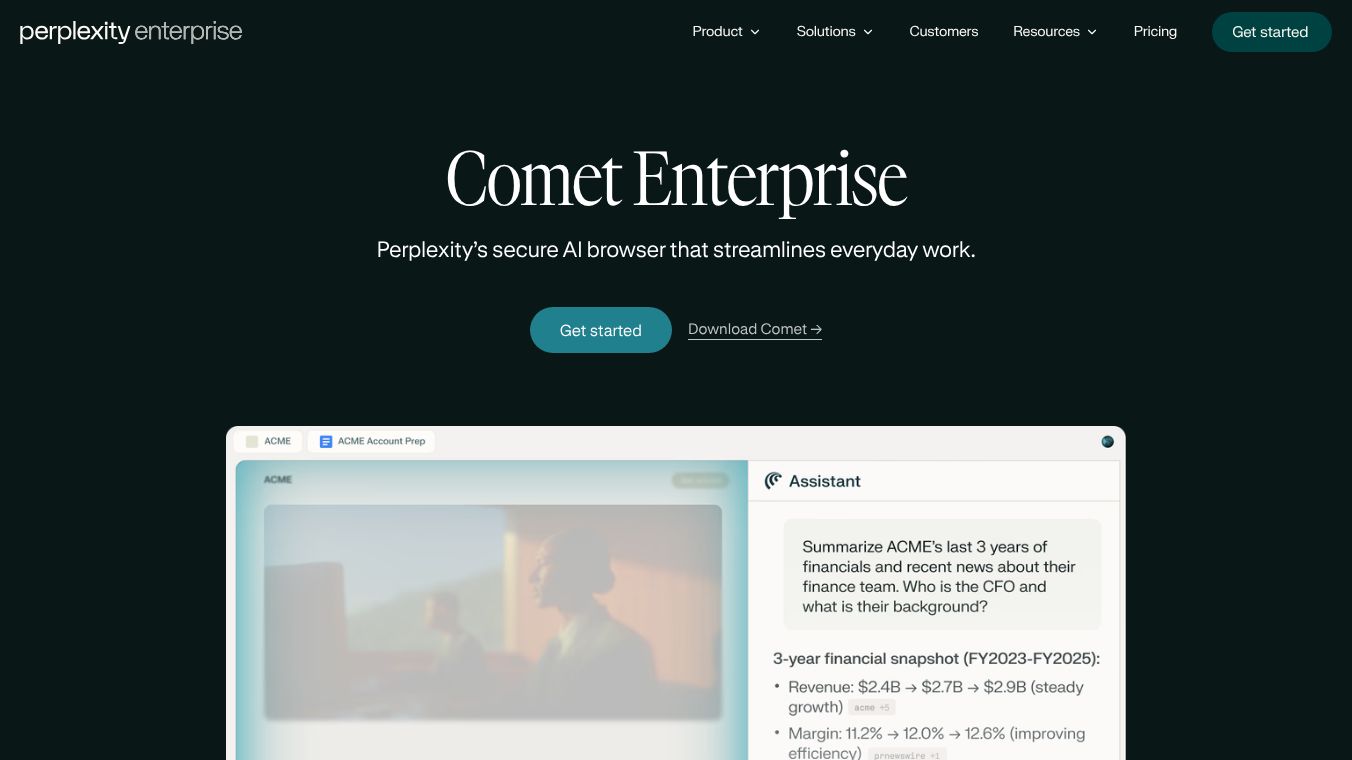 Comet for Enterprise