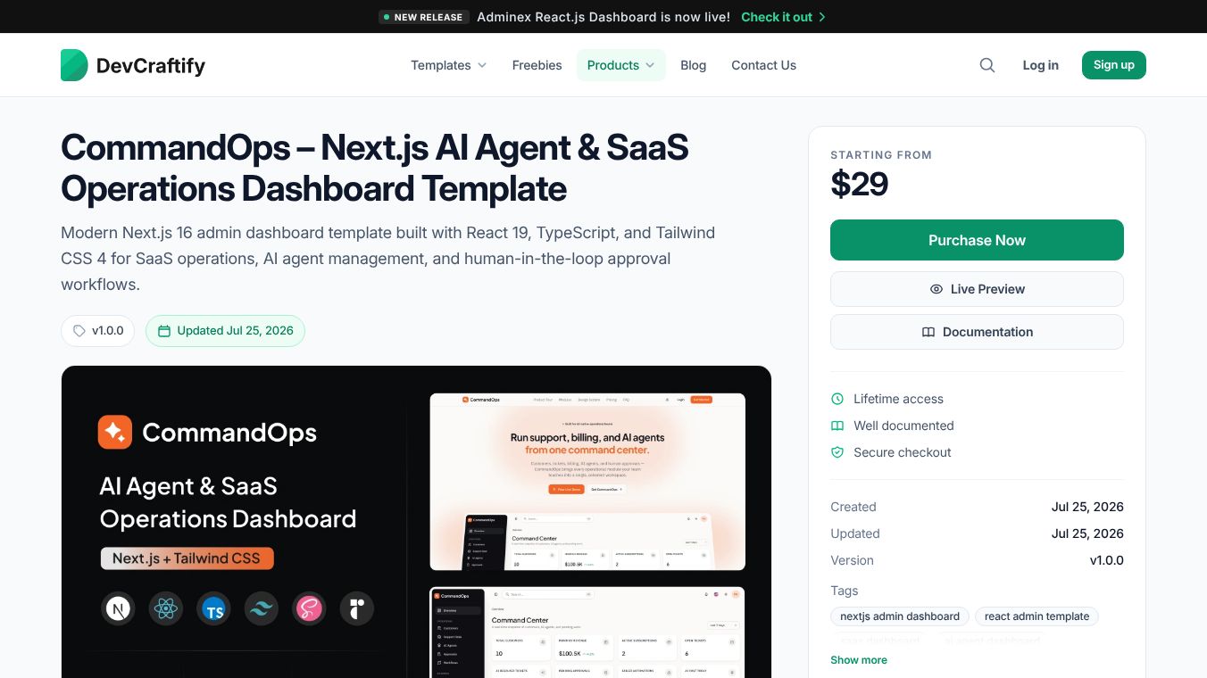 CommandOps – AI Agent & SaaS Operations