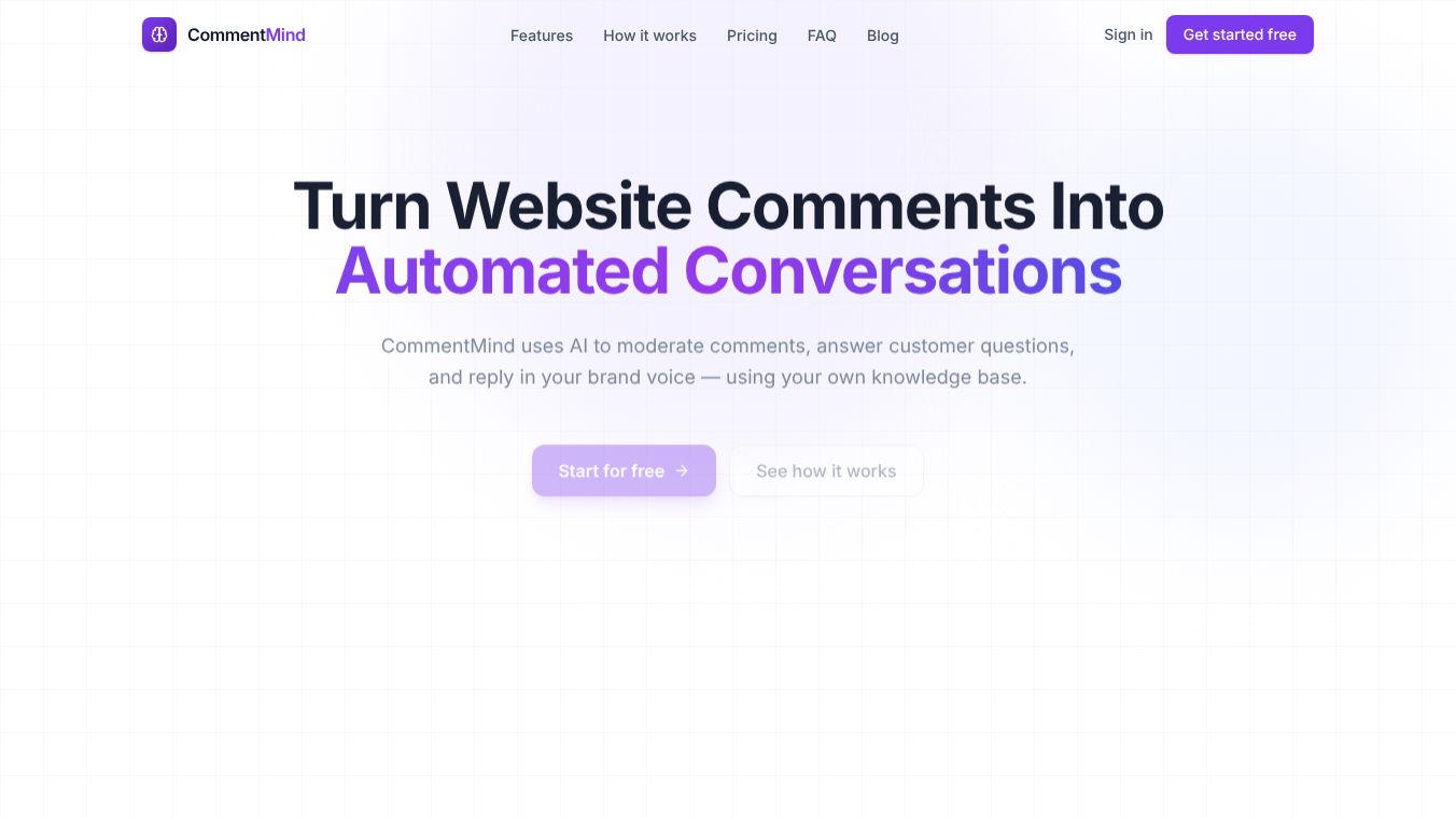 CommentMind AI