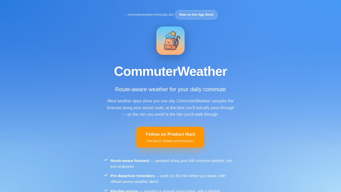 Commute Weather