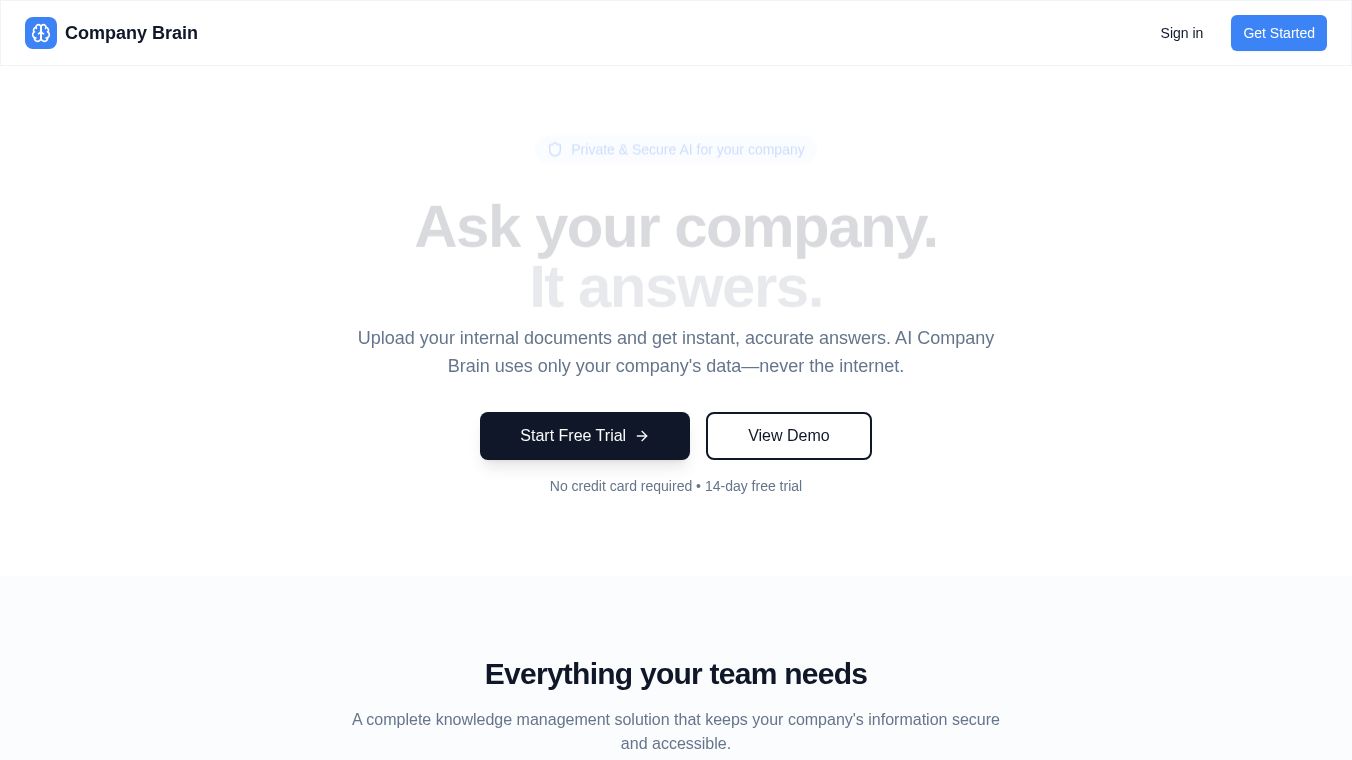 Company Brains