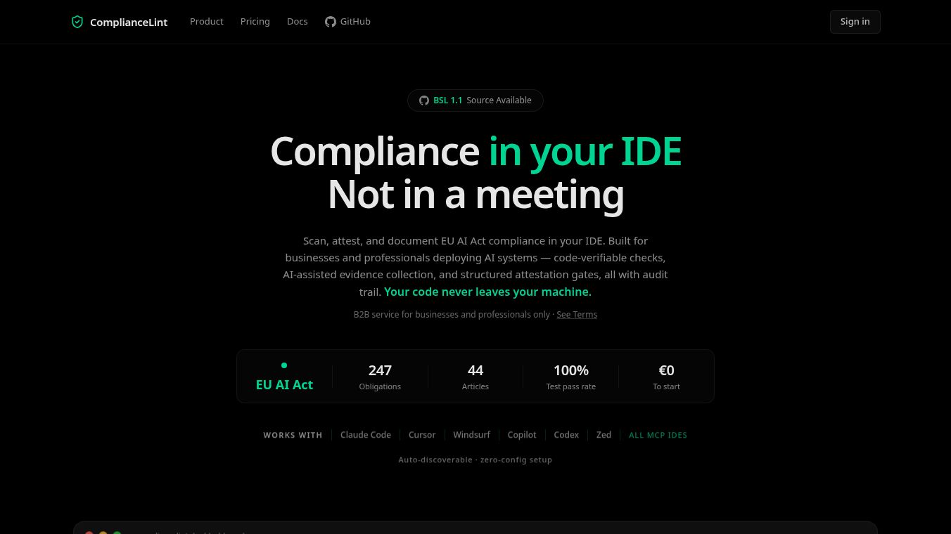 ComplianceLint