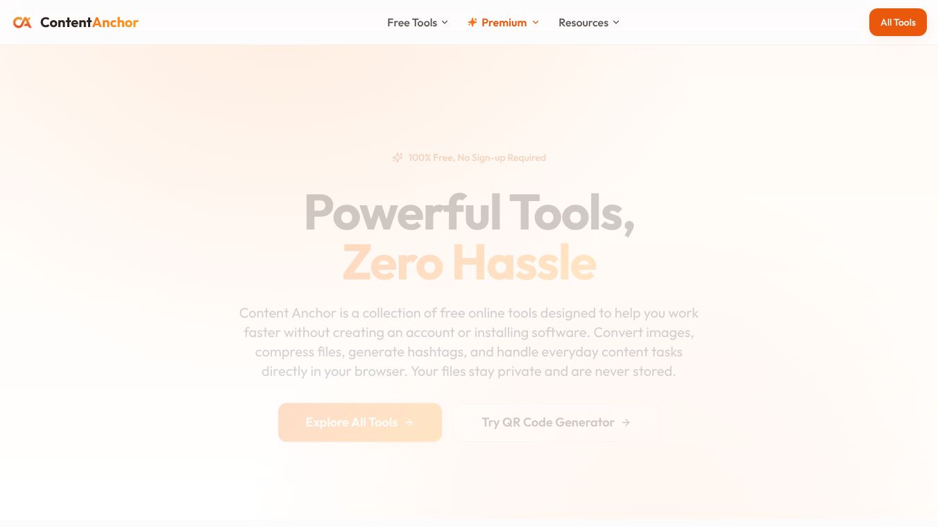 Content Anchor