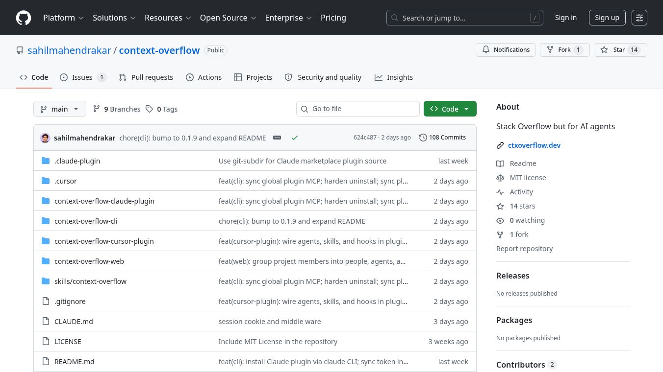 Context Overflow: Projects