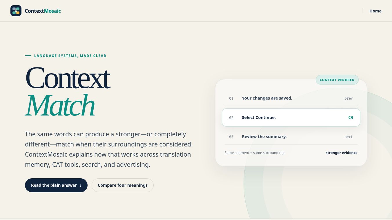ContextMosaic