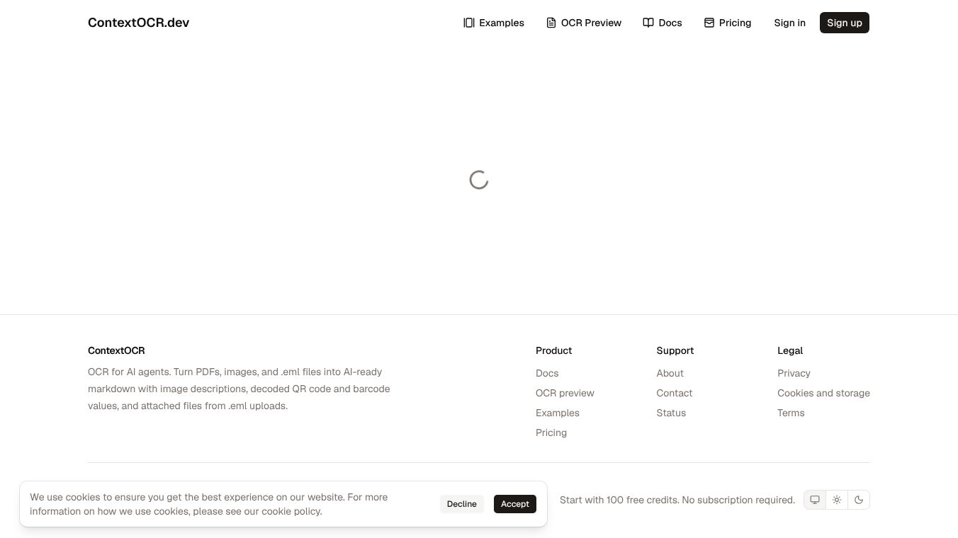 ContextOCR.dev
