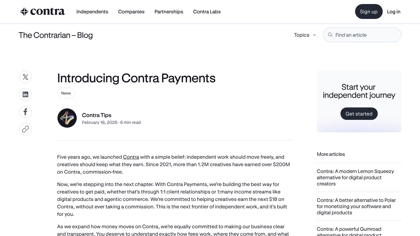 Contra Payments