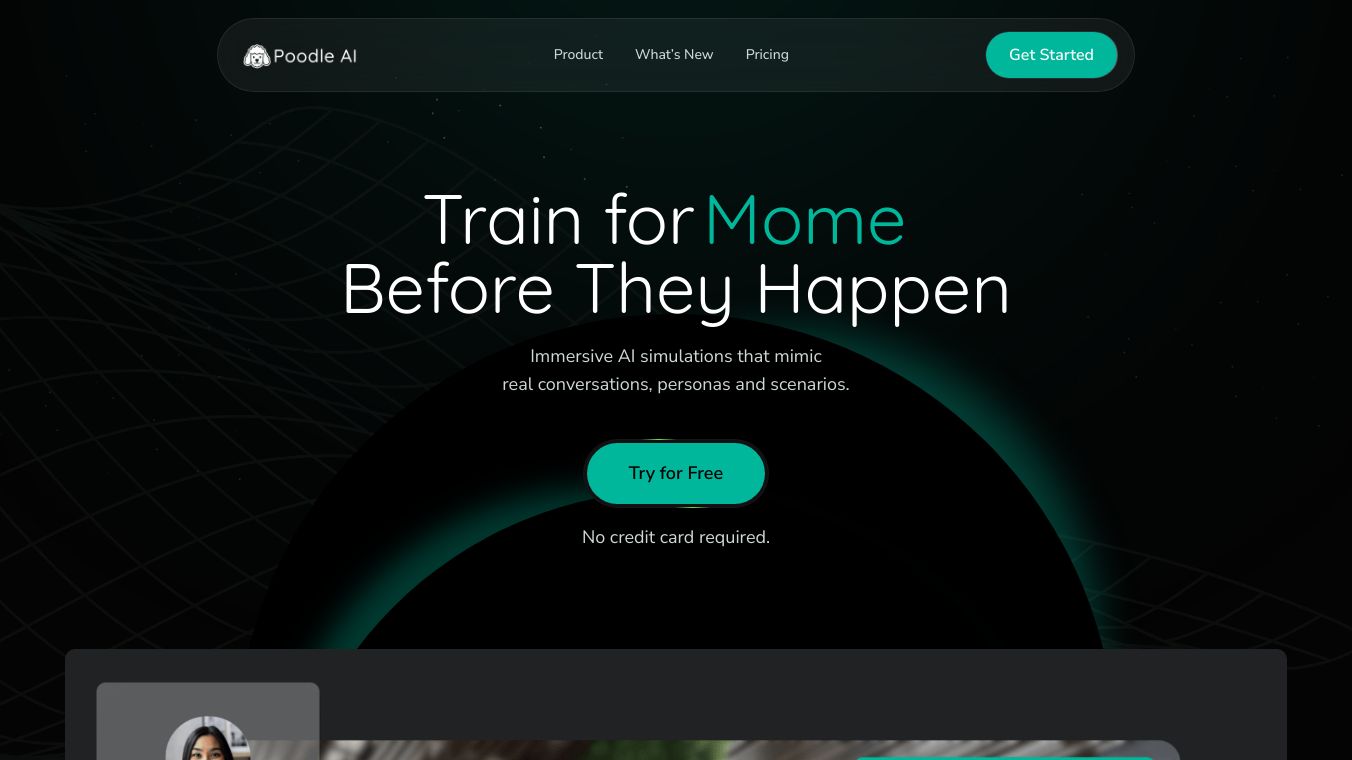 Conversational AI simulations for teams