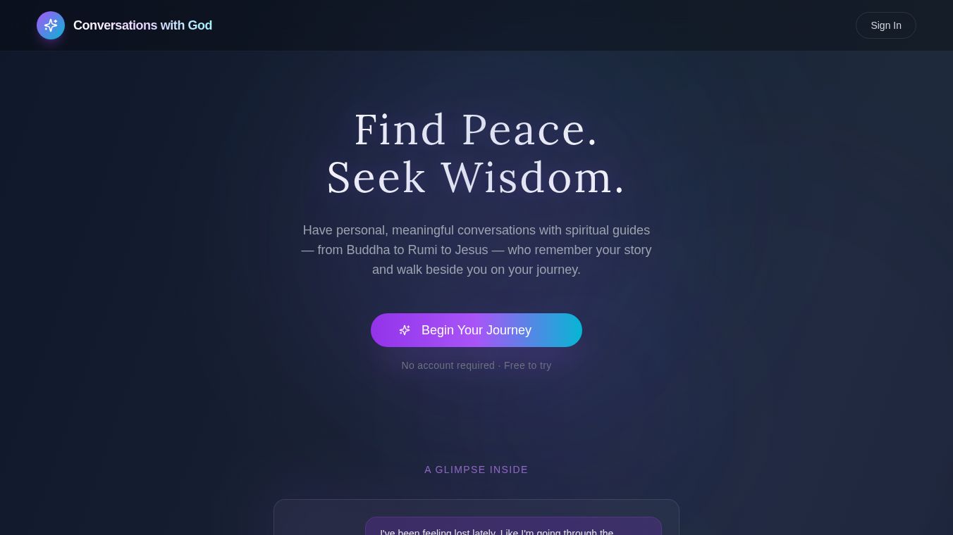 Conversations with God