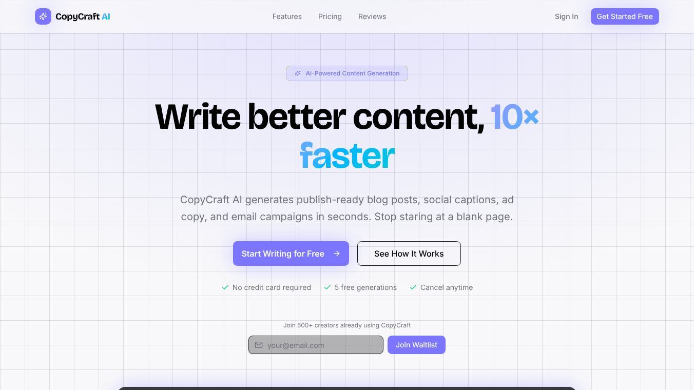 Copy Craft AI