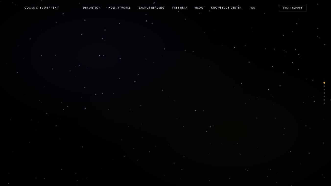 Cosmic Blueprint
