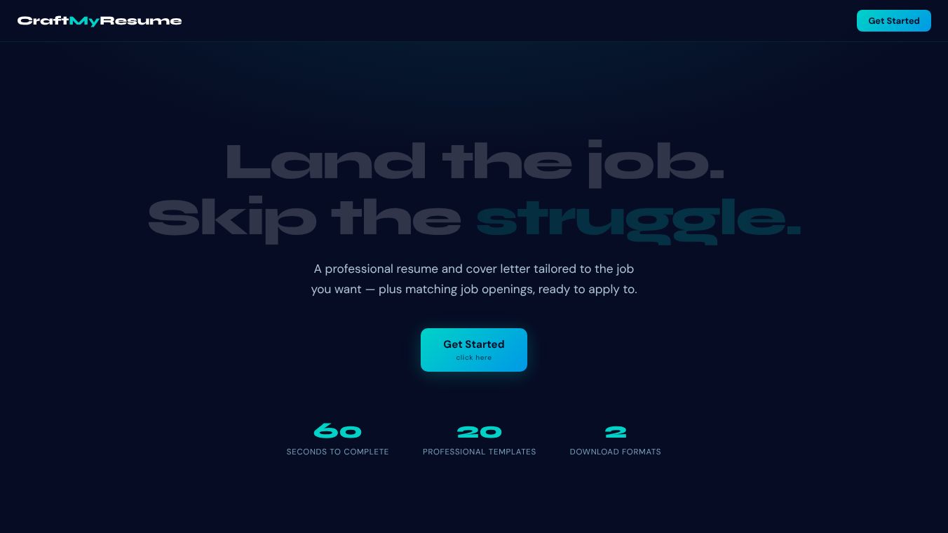 CraftMyResume