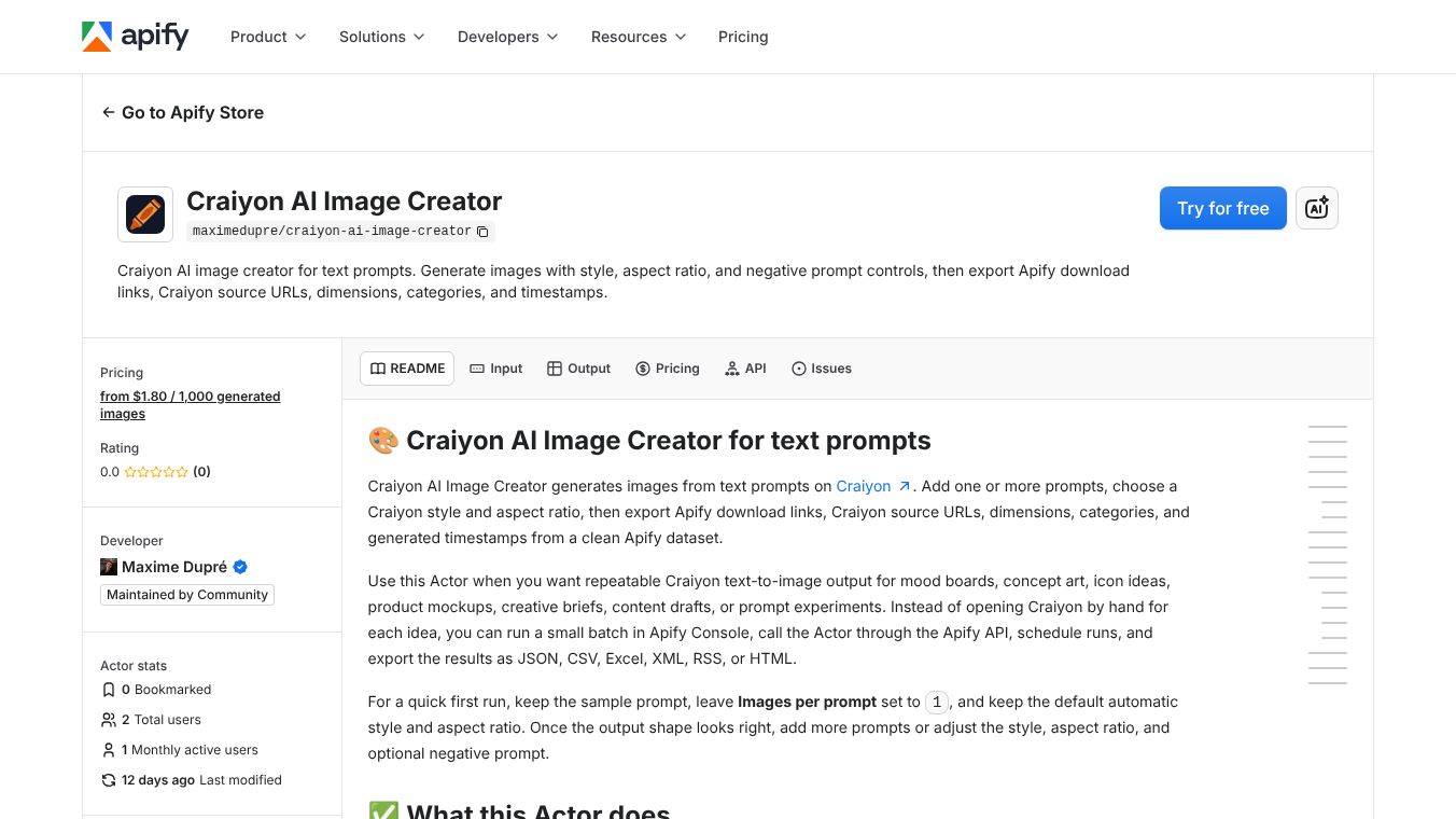 Craiyon AI Image Creator
