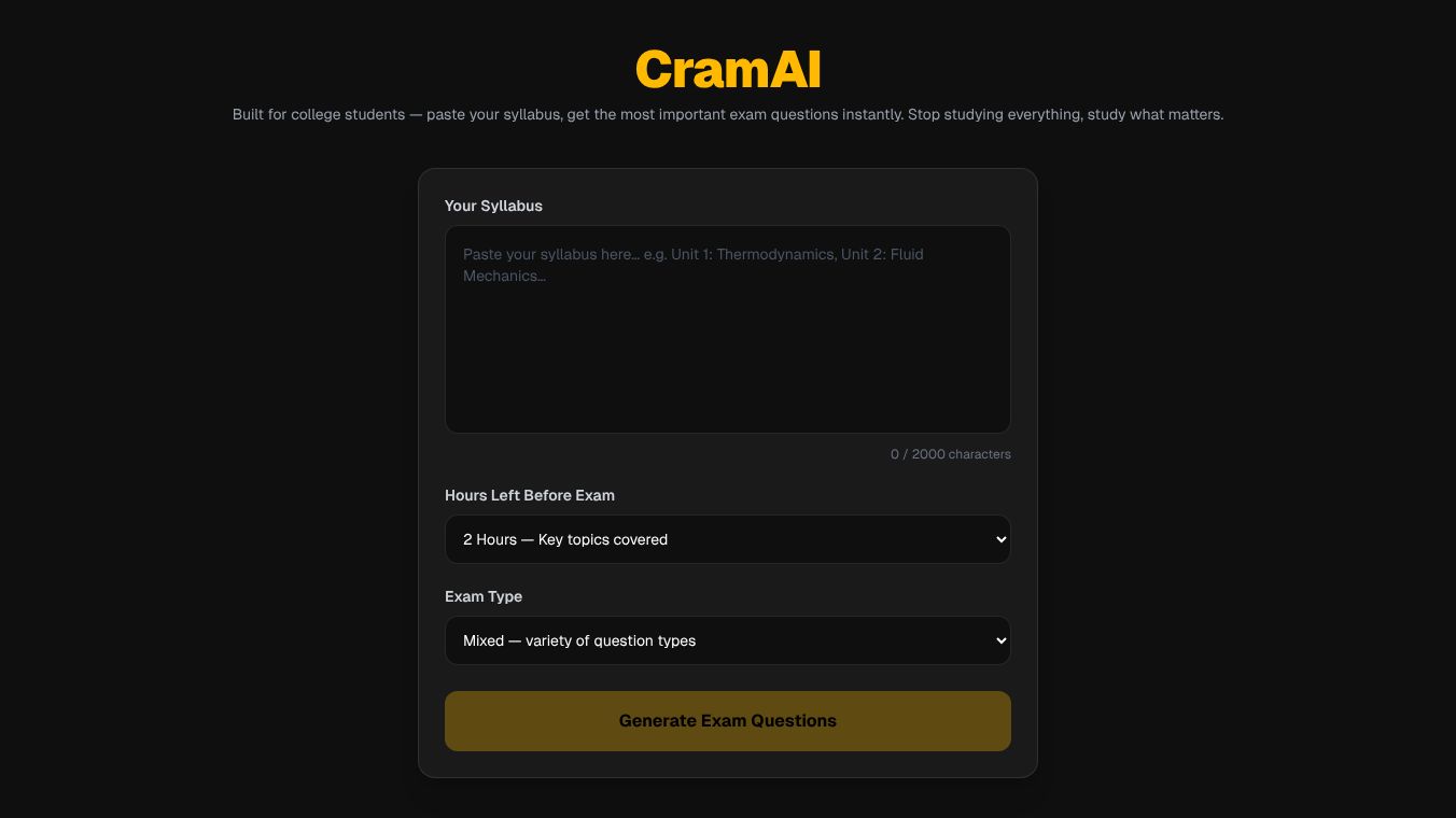 CramAI