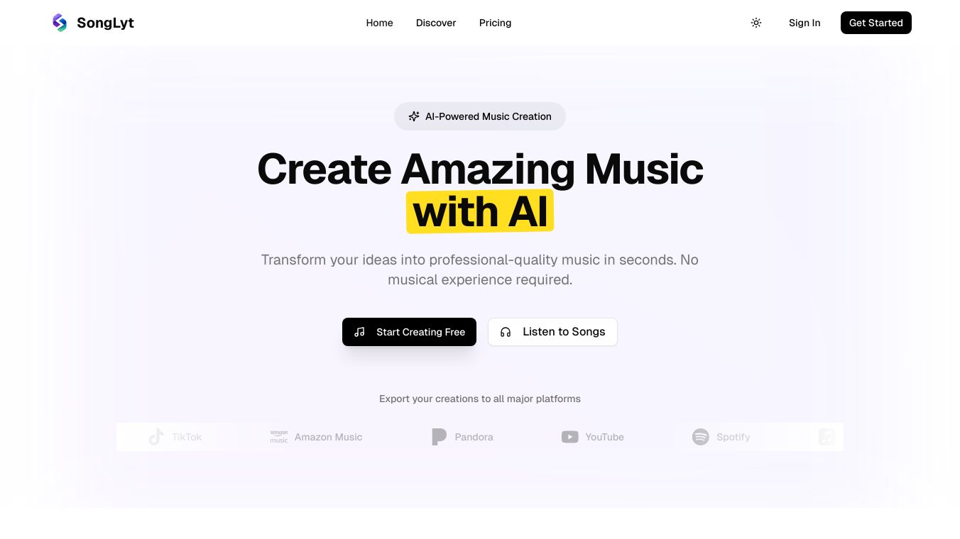 Create AI-Generated Songs in 17 Languages Instantly