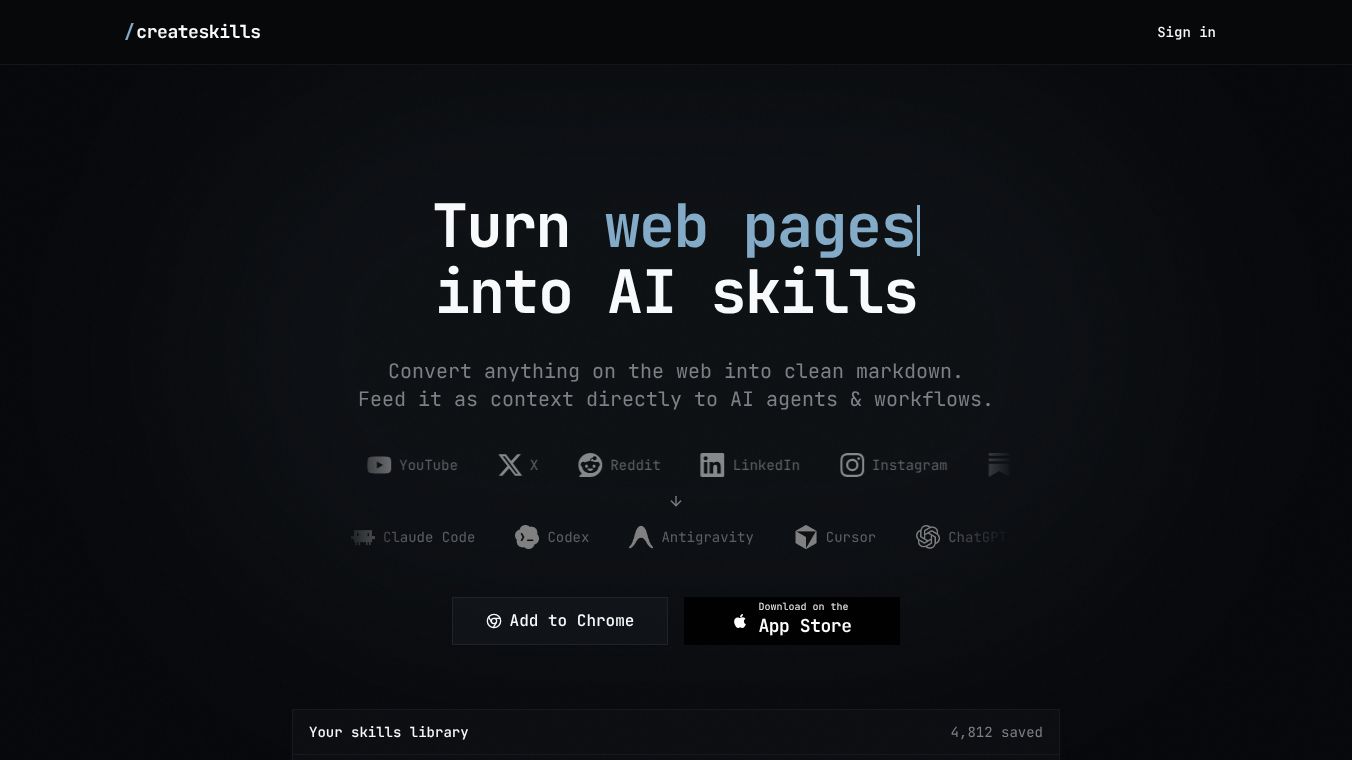 createskills