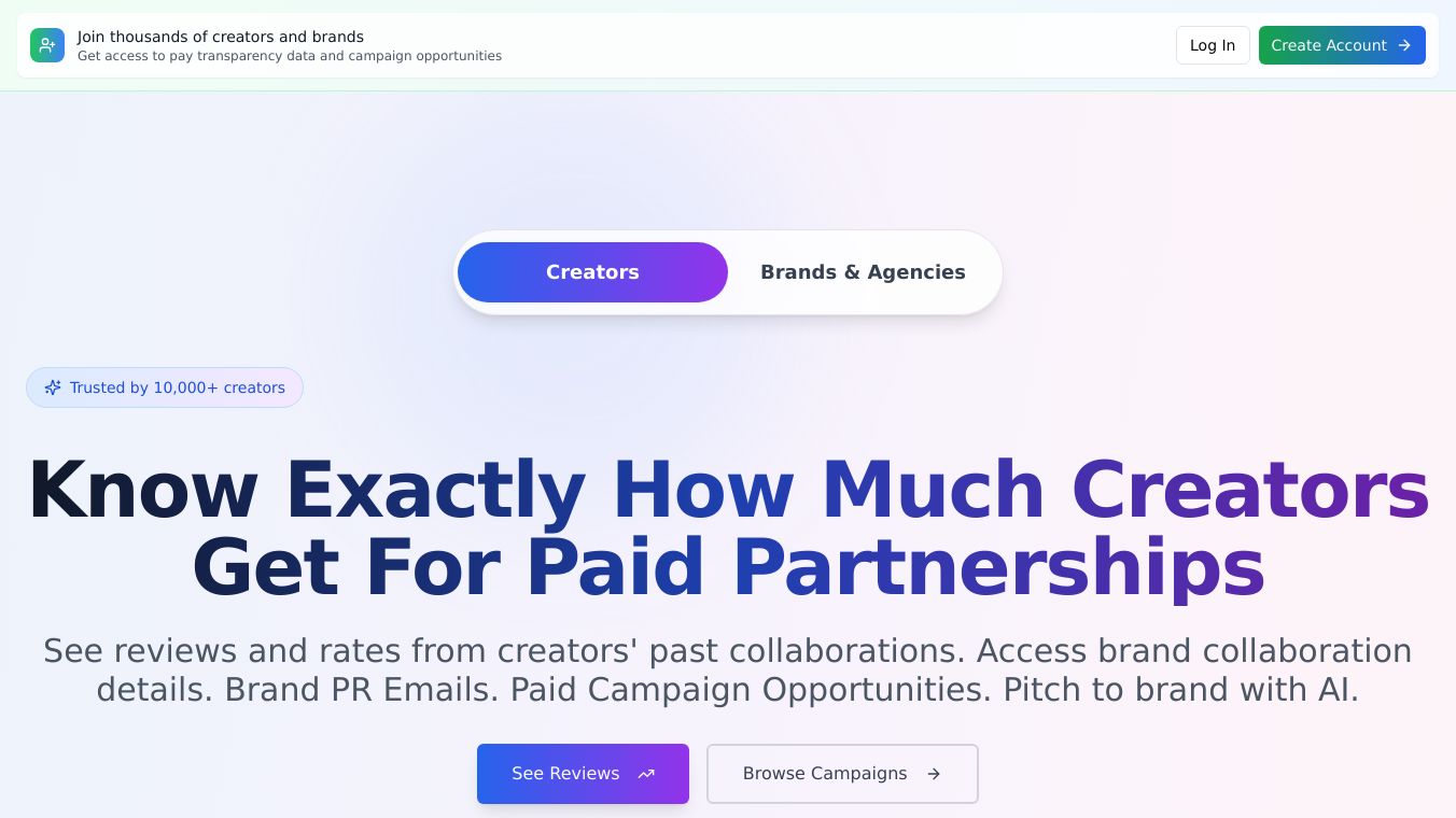 Creator Brand Hub