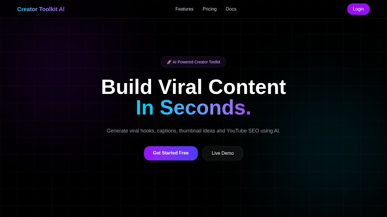 Creator Toolkit AI