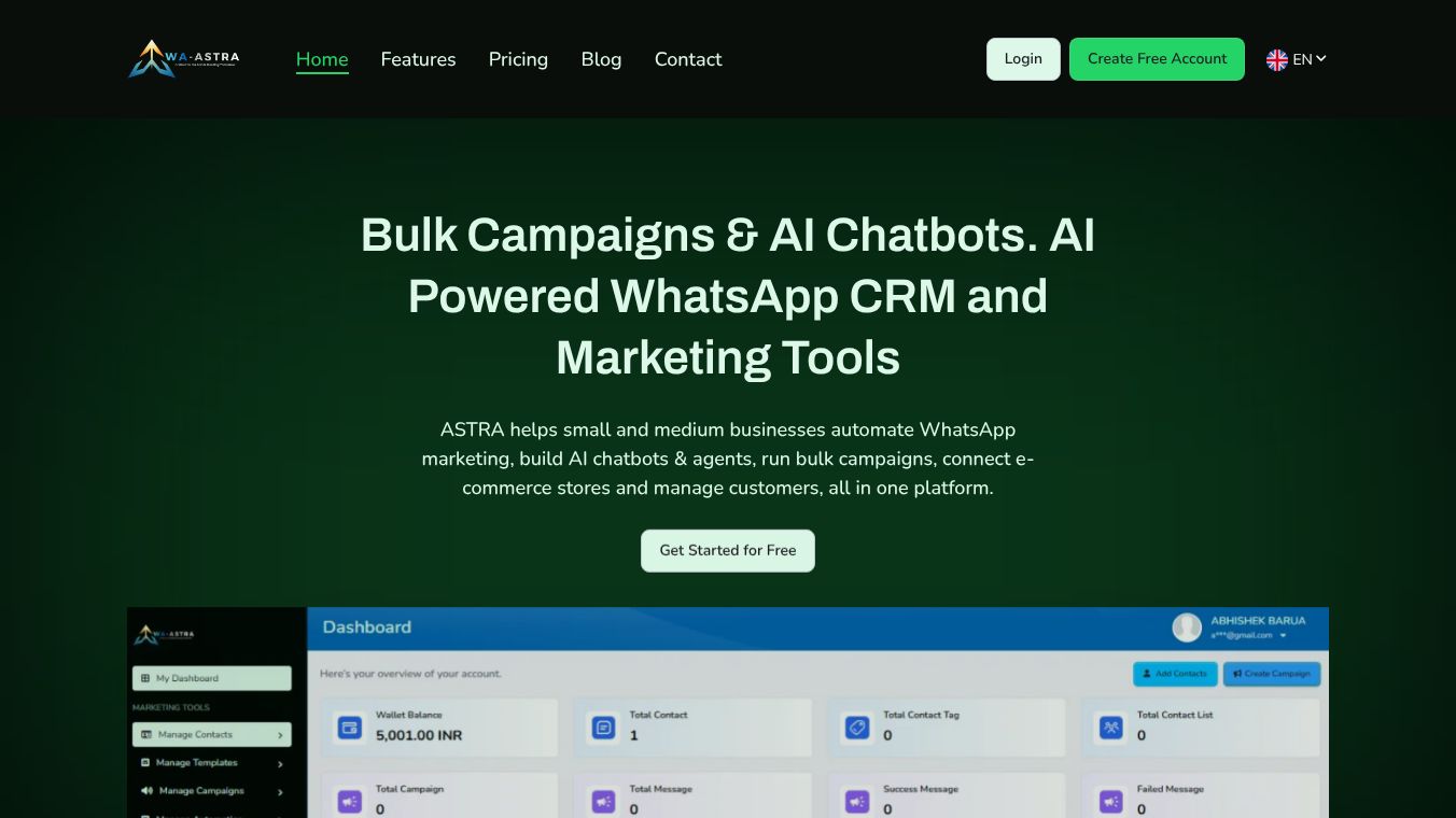 CRM Astra OS