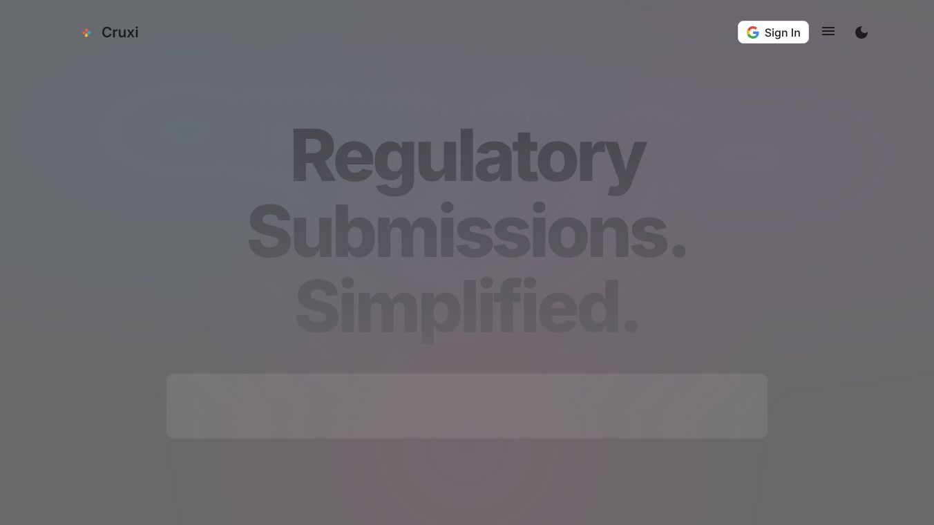 Cruxi Universal Toolbar