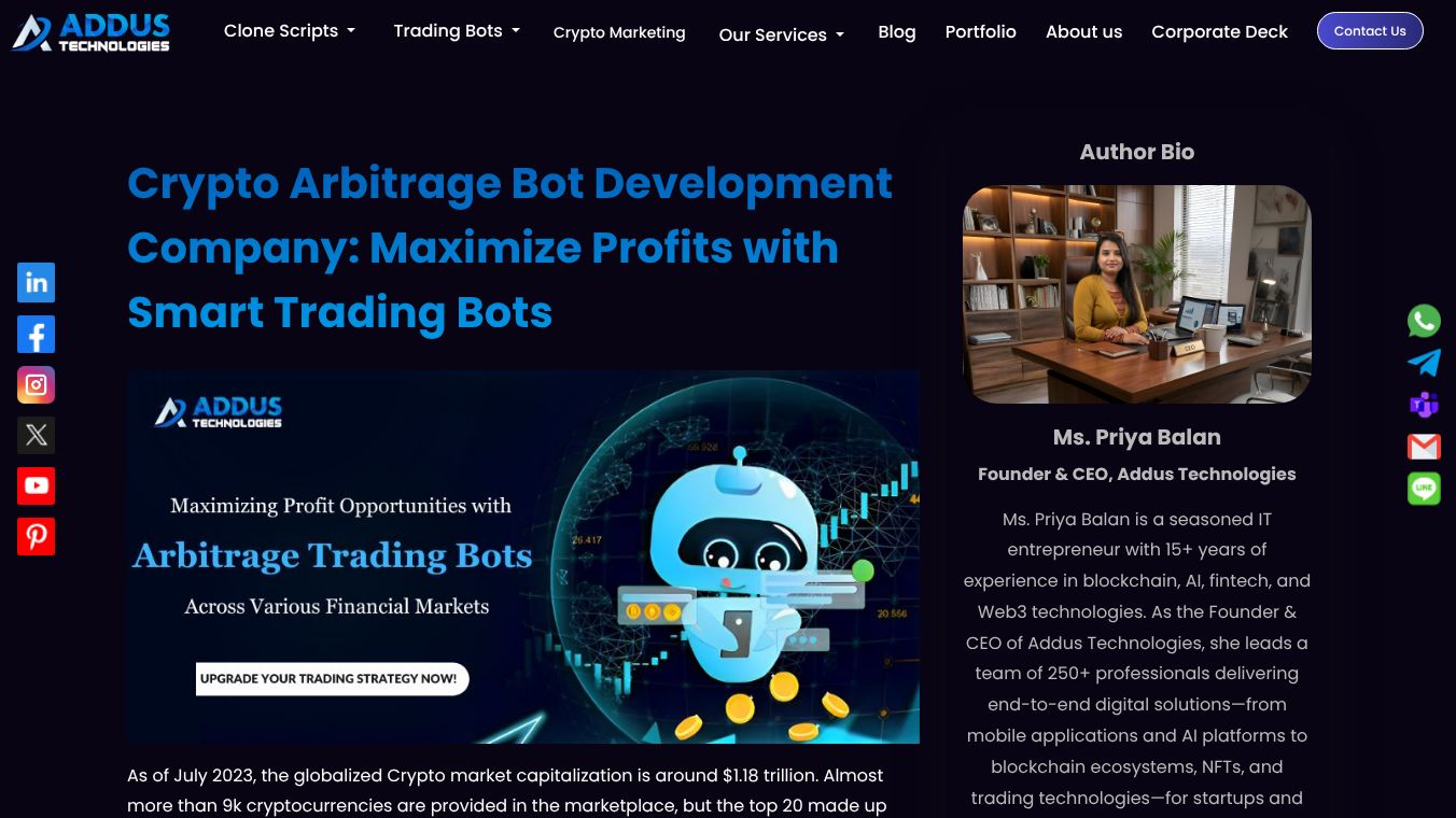 Crypto Arbitrage Trading Bot