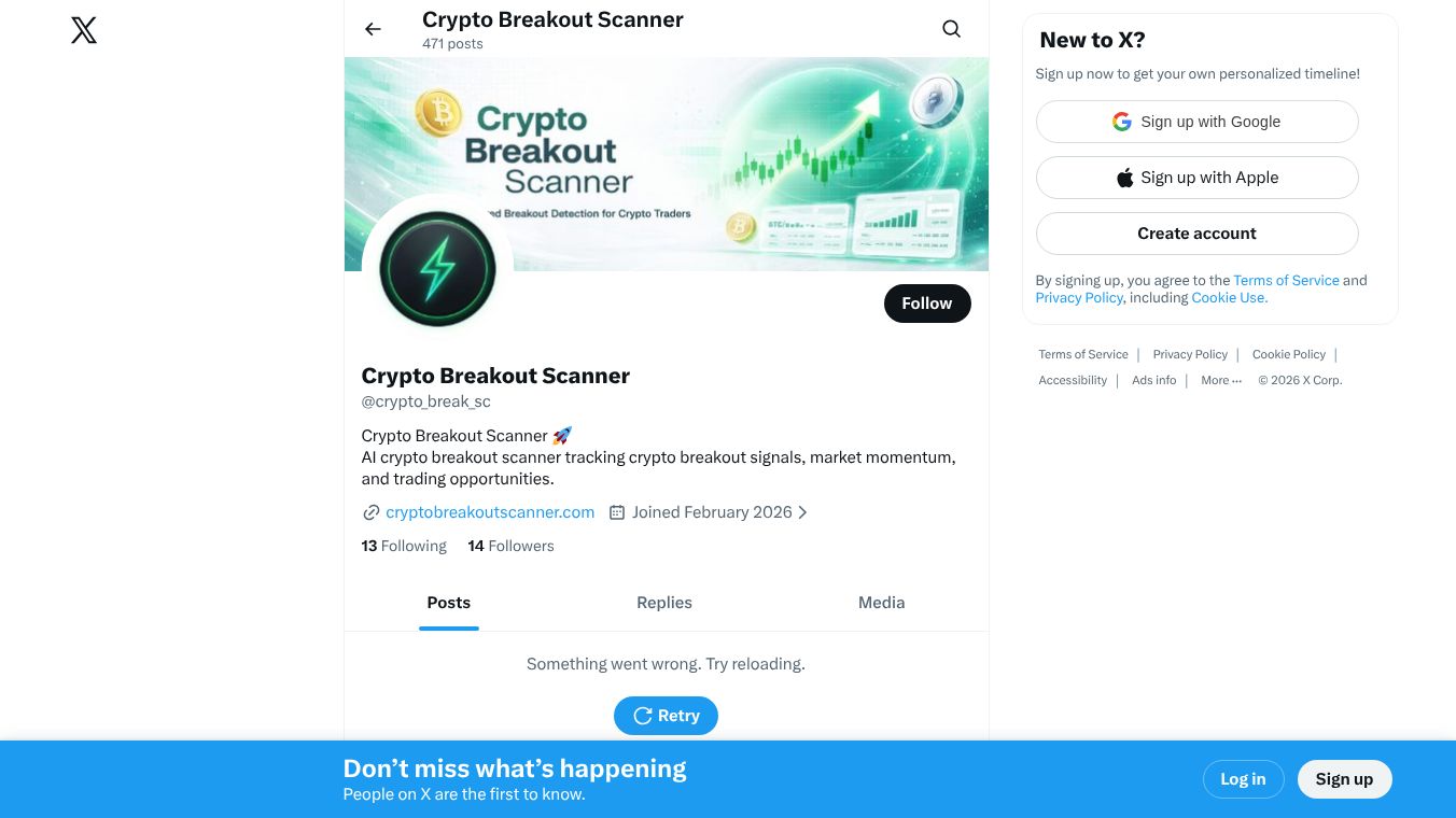 Crypto Breakout Scanner