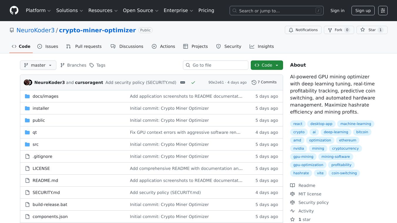 Crypto-Miner-Optimizer