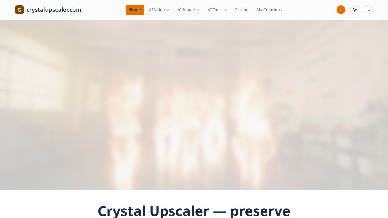 Crystal Upscaler