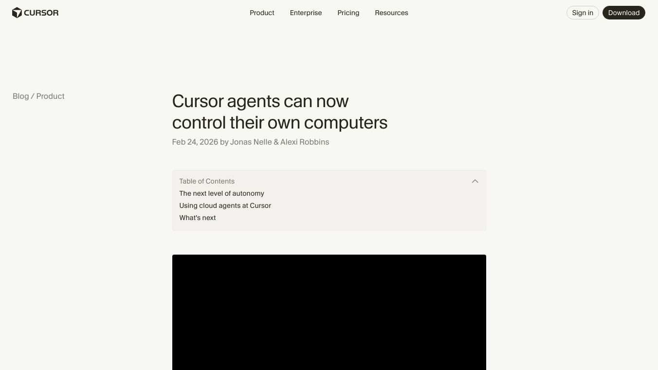 Cursor Agents
