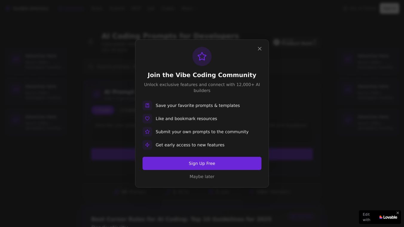 CursorRules Directory
