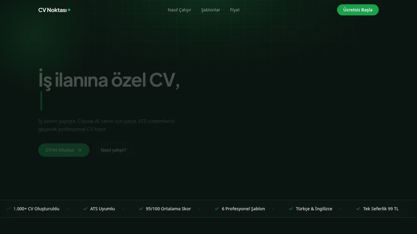 CV Noktası