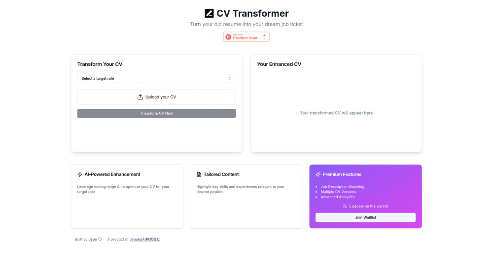 CV Transformer