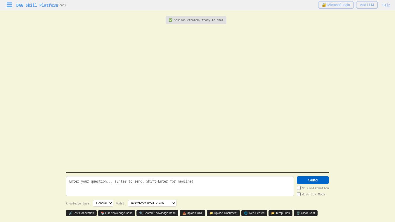 DAG Skill Platform