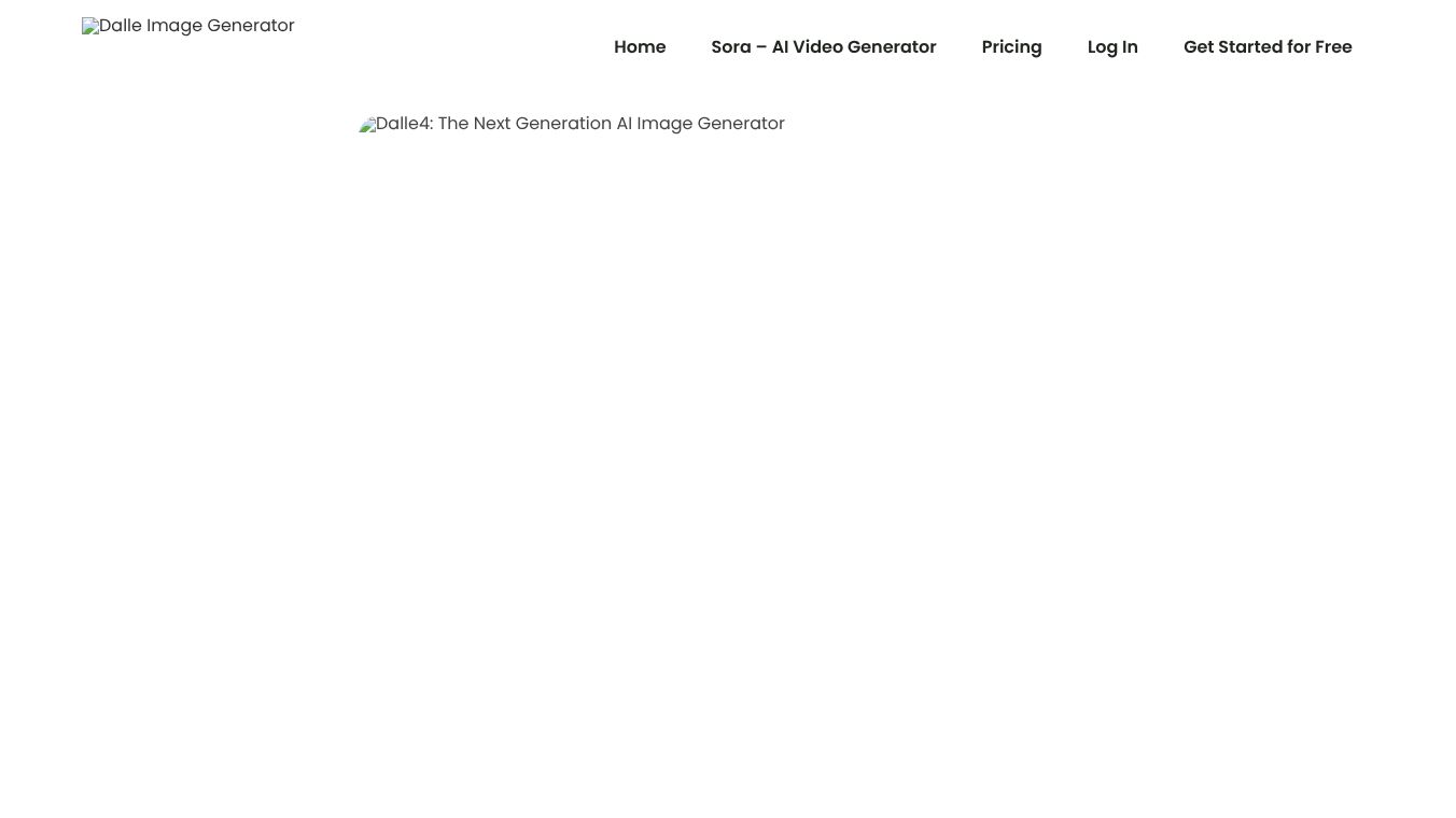 Dalle Image Generator - Dalle 4 AI