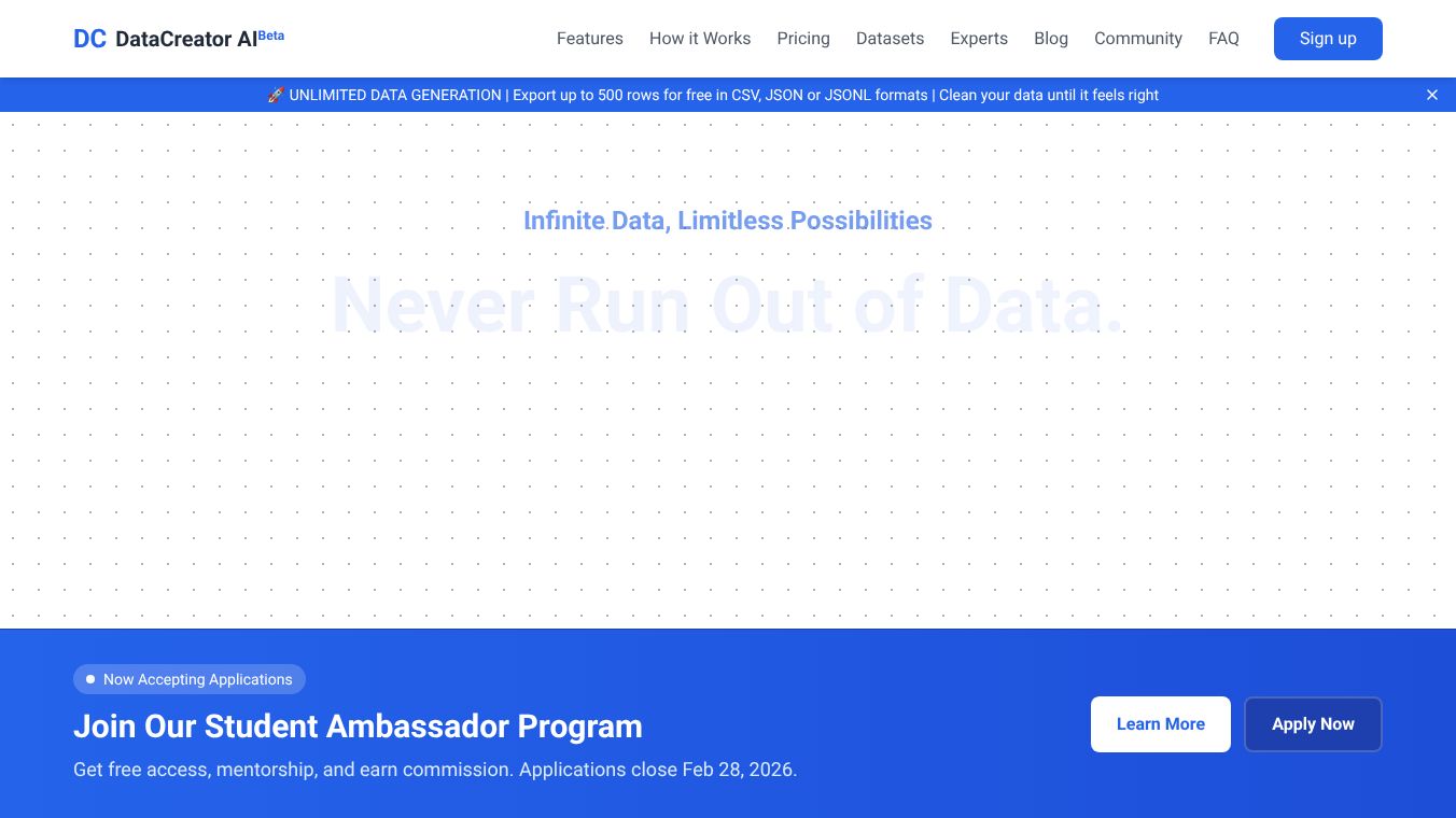 DataCreator AI