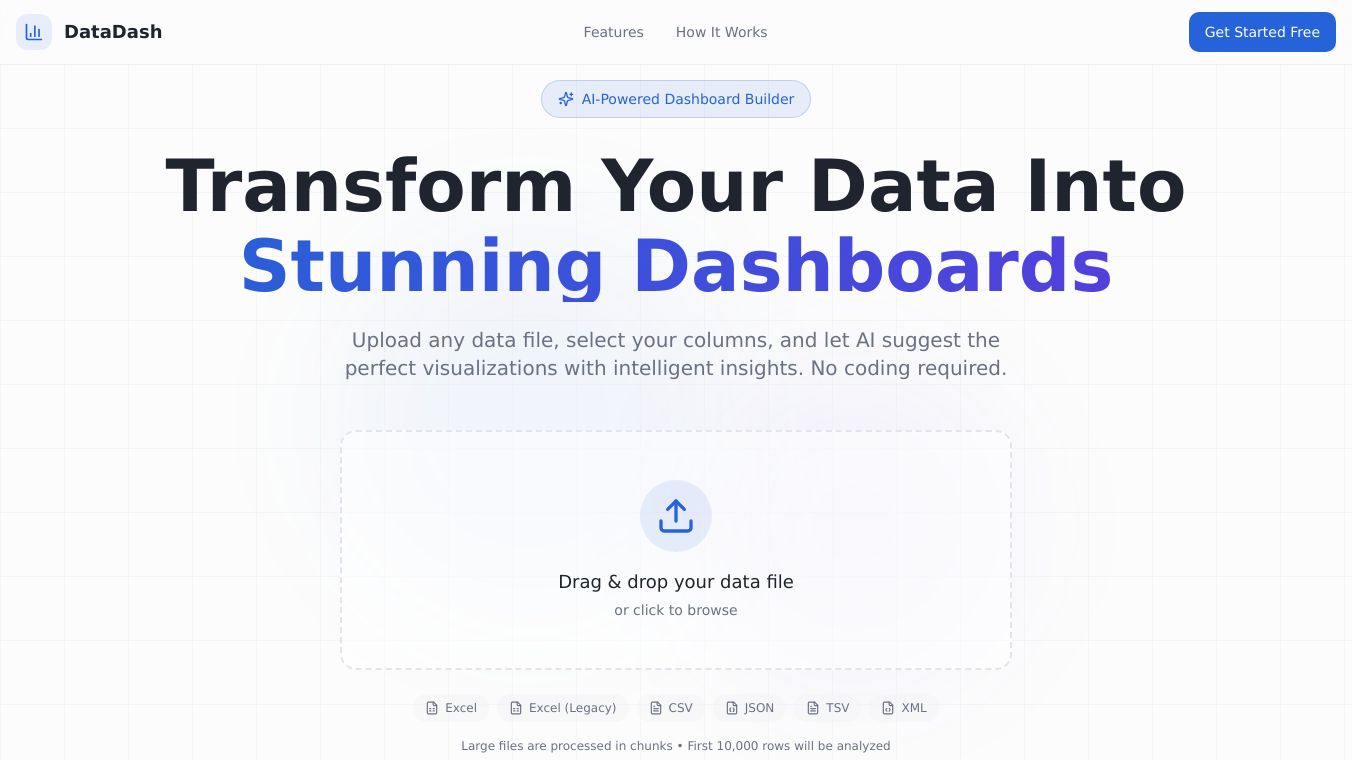 DataDash — beyond Excel & ChatGPT