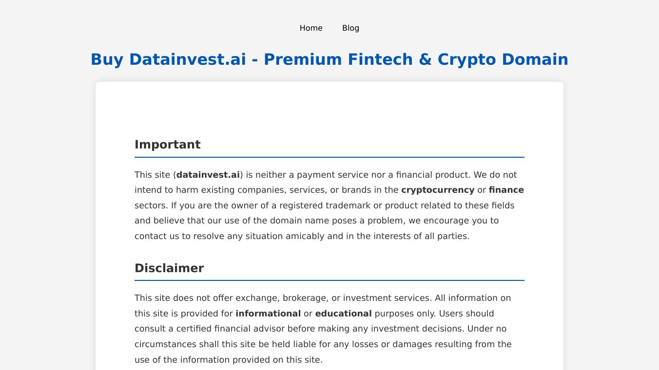 Datainvest