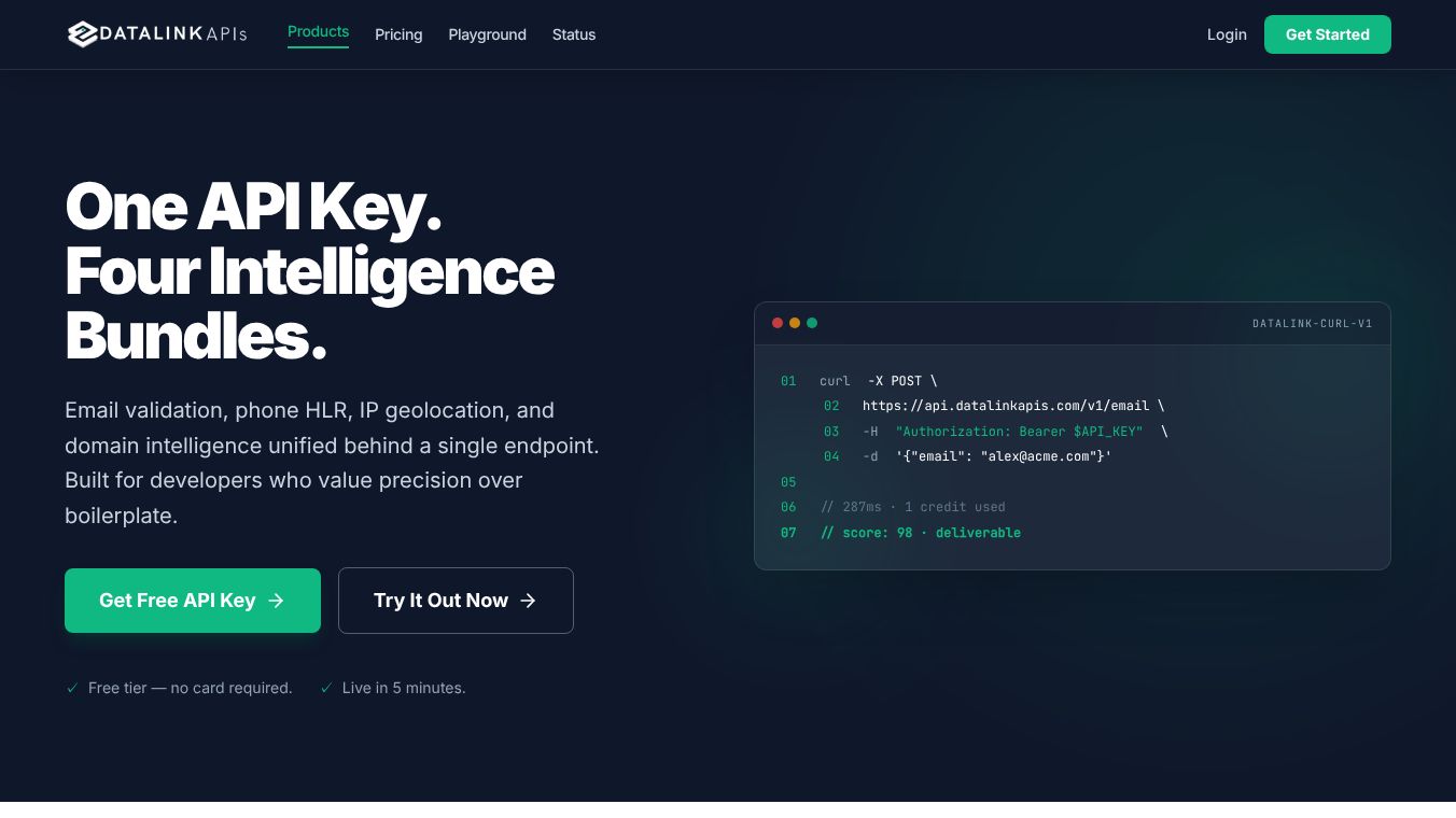 DataLink APIs