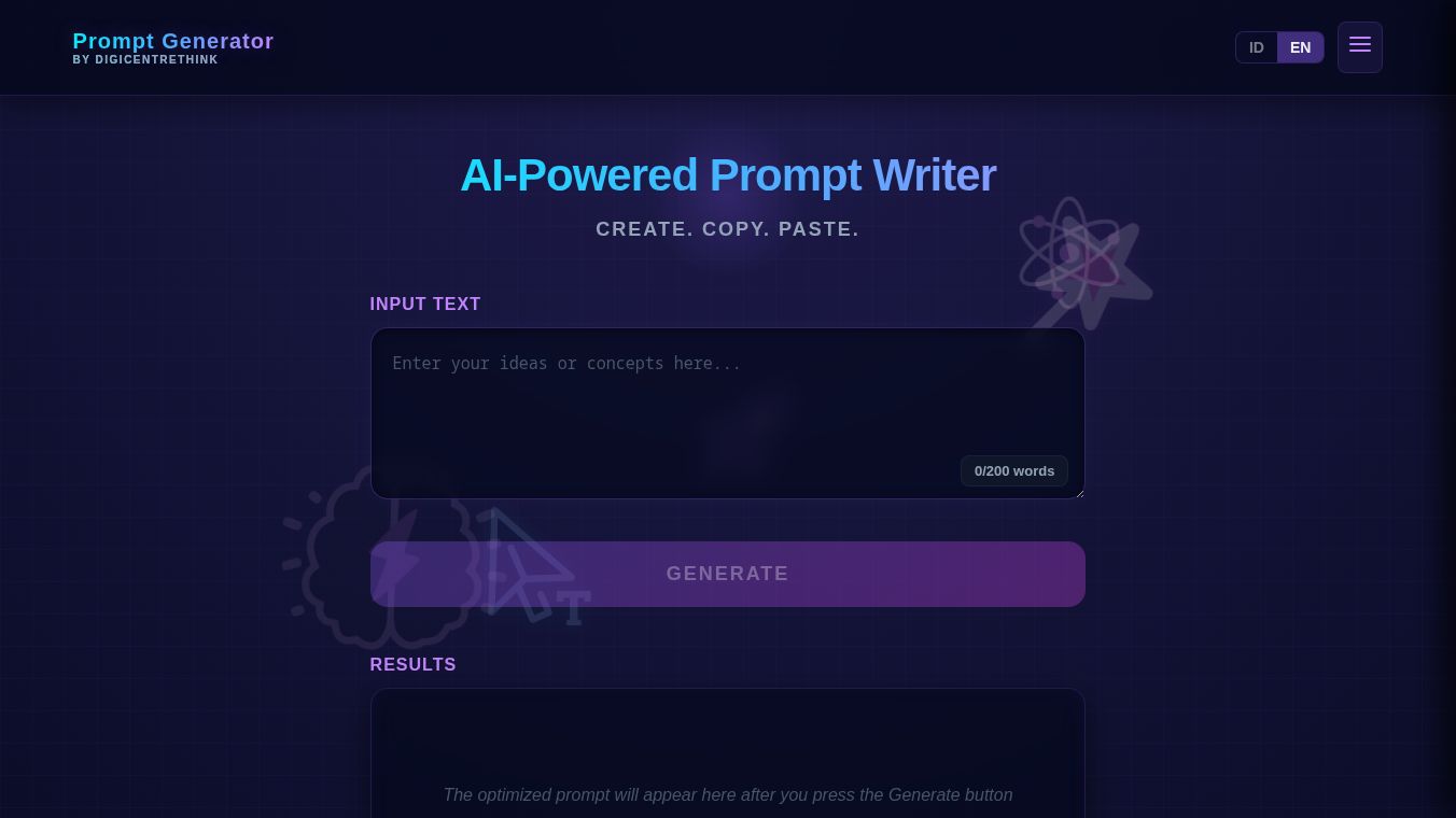 DCT Prompt Writer