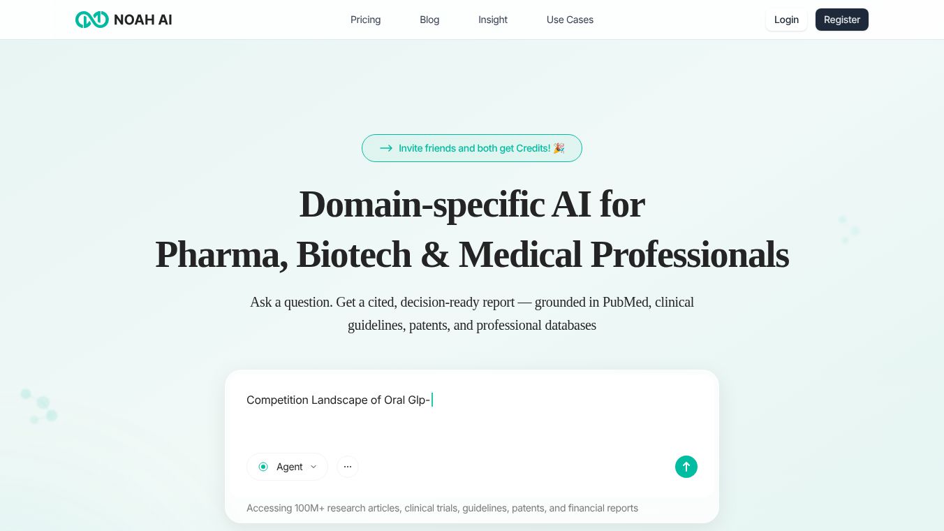 Deep Research AI for Life Science