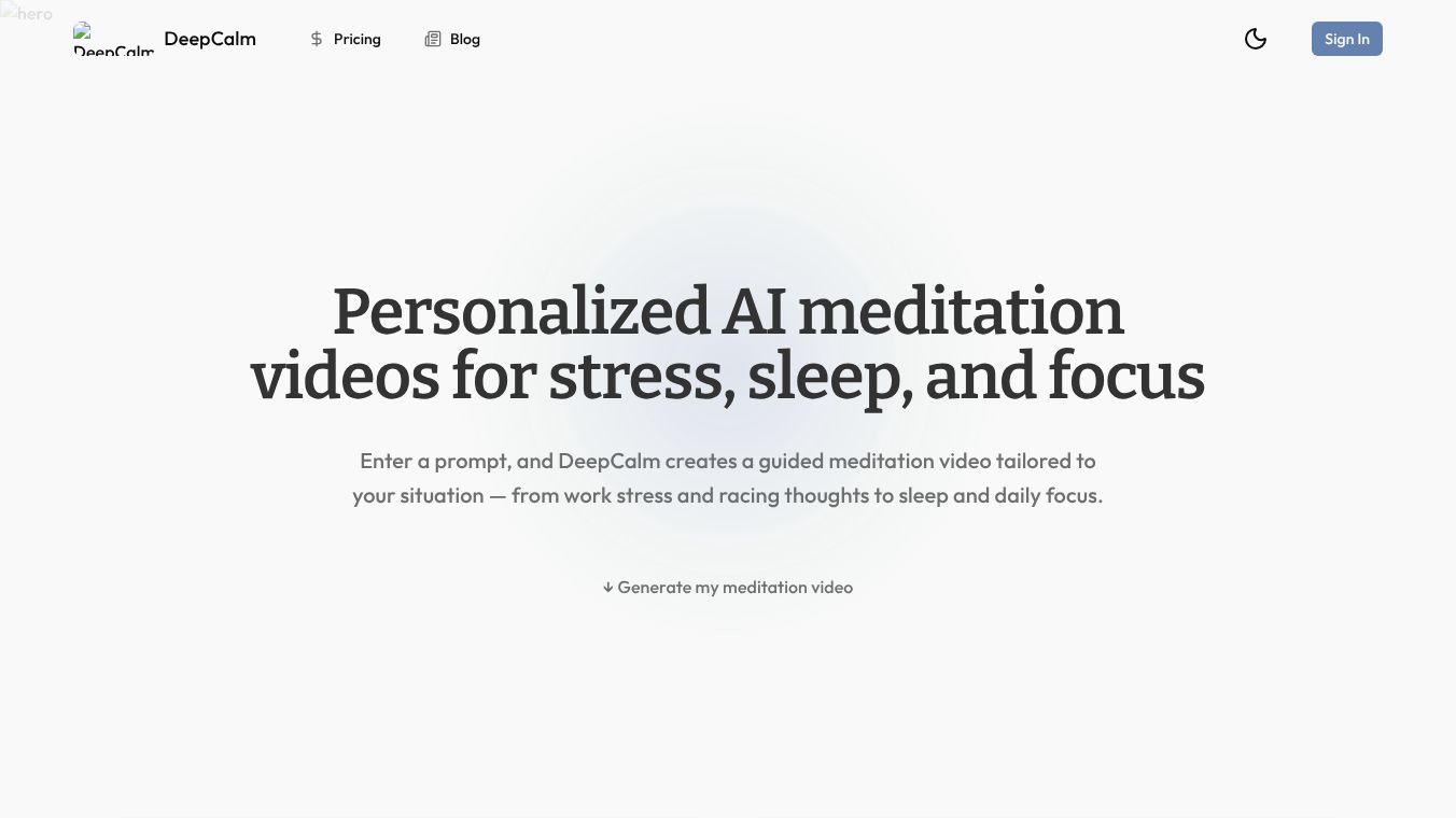 DeepCalm