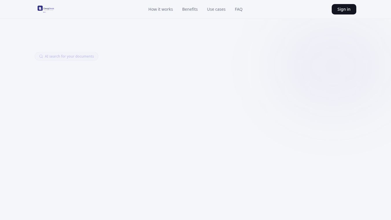 DeepDesk