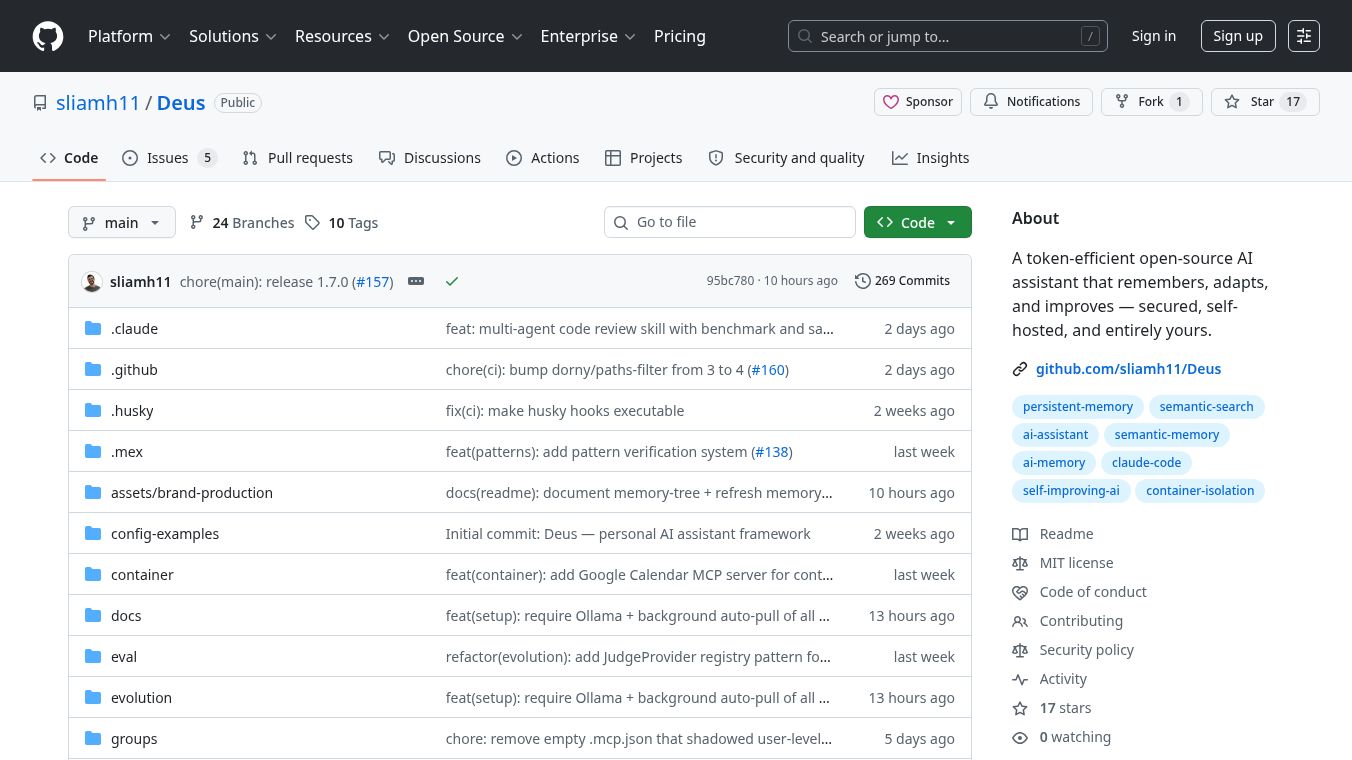 Deus - AI that actually knows you