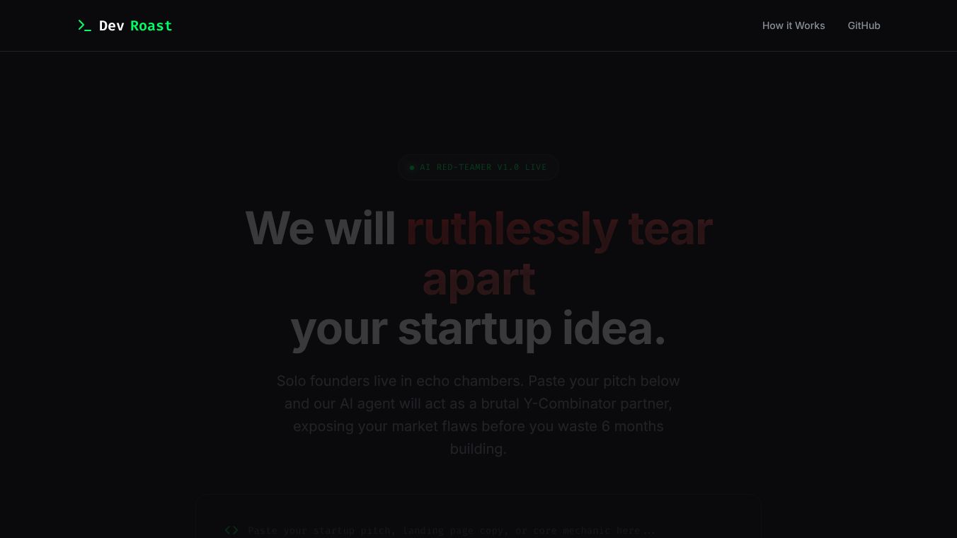 DevRoast