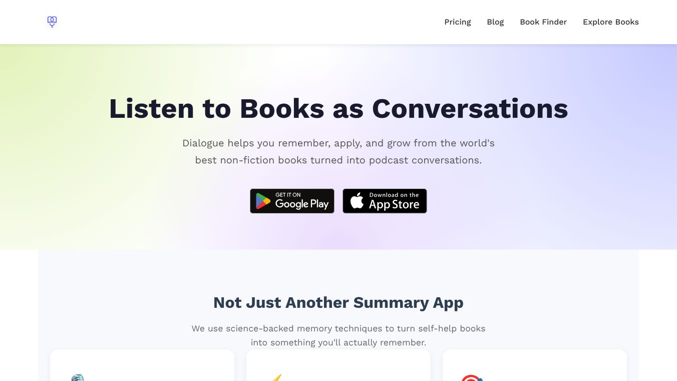 Dialogue Book Podcasts